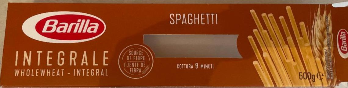 Zdjęcia - Makaron integrale spaghetti pełnoziarniste Barilla