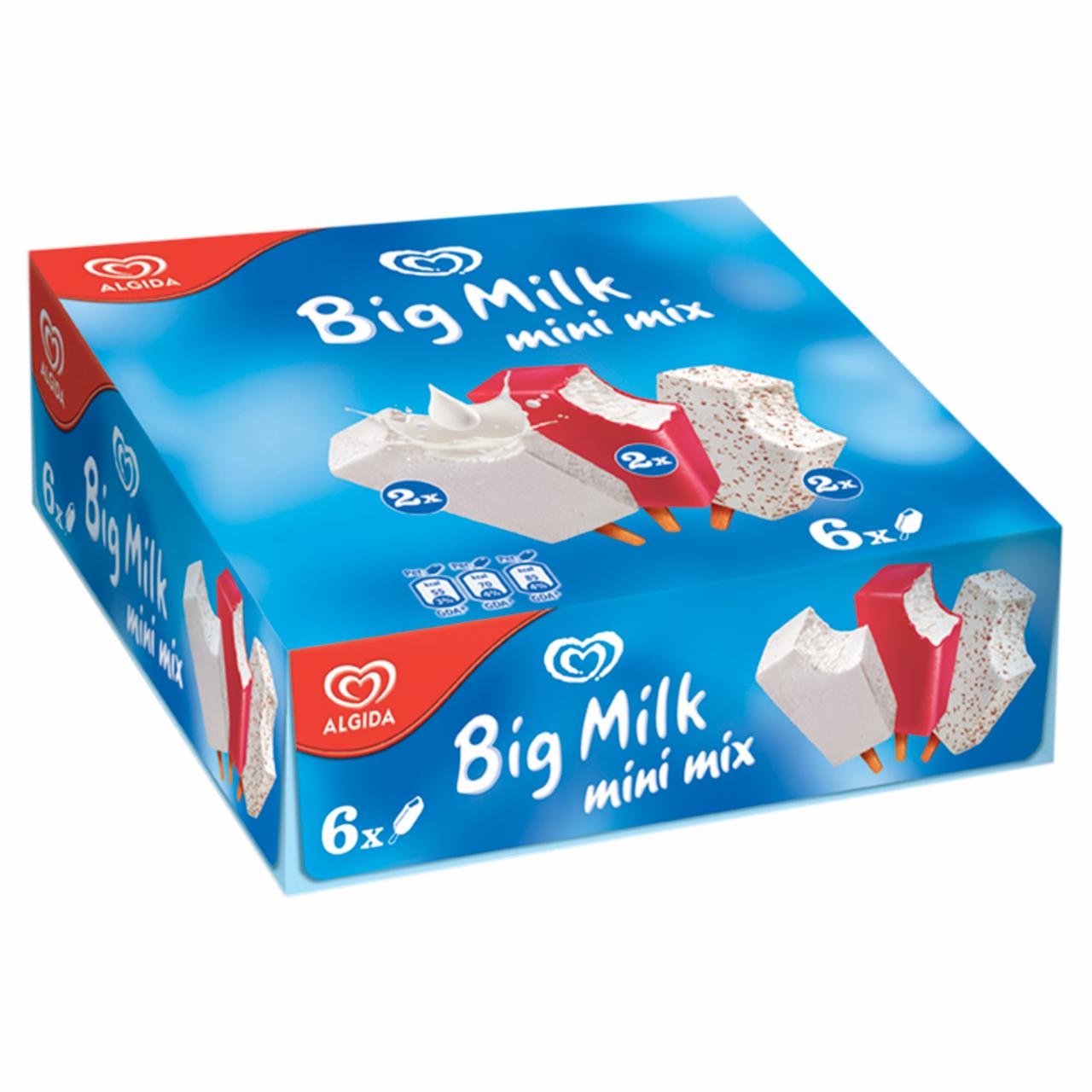 Zdjęcia - Algida Big Milk Mini Mix Lody 438 ml (6 sztuk)