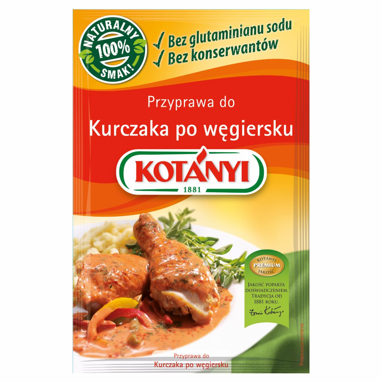 Zdjęcia - Kotányi Przyprawa do kurczaka po węgiersku 30 g