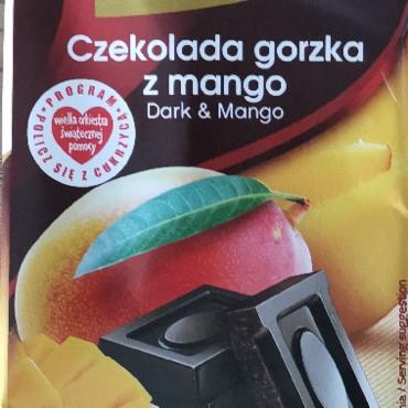 Zdjęcia - Czekolada gorzka z mango 0% cukru Torras
