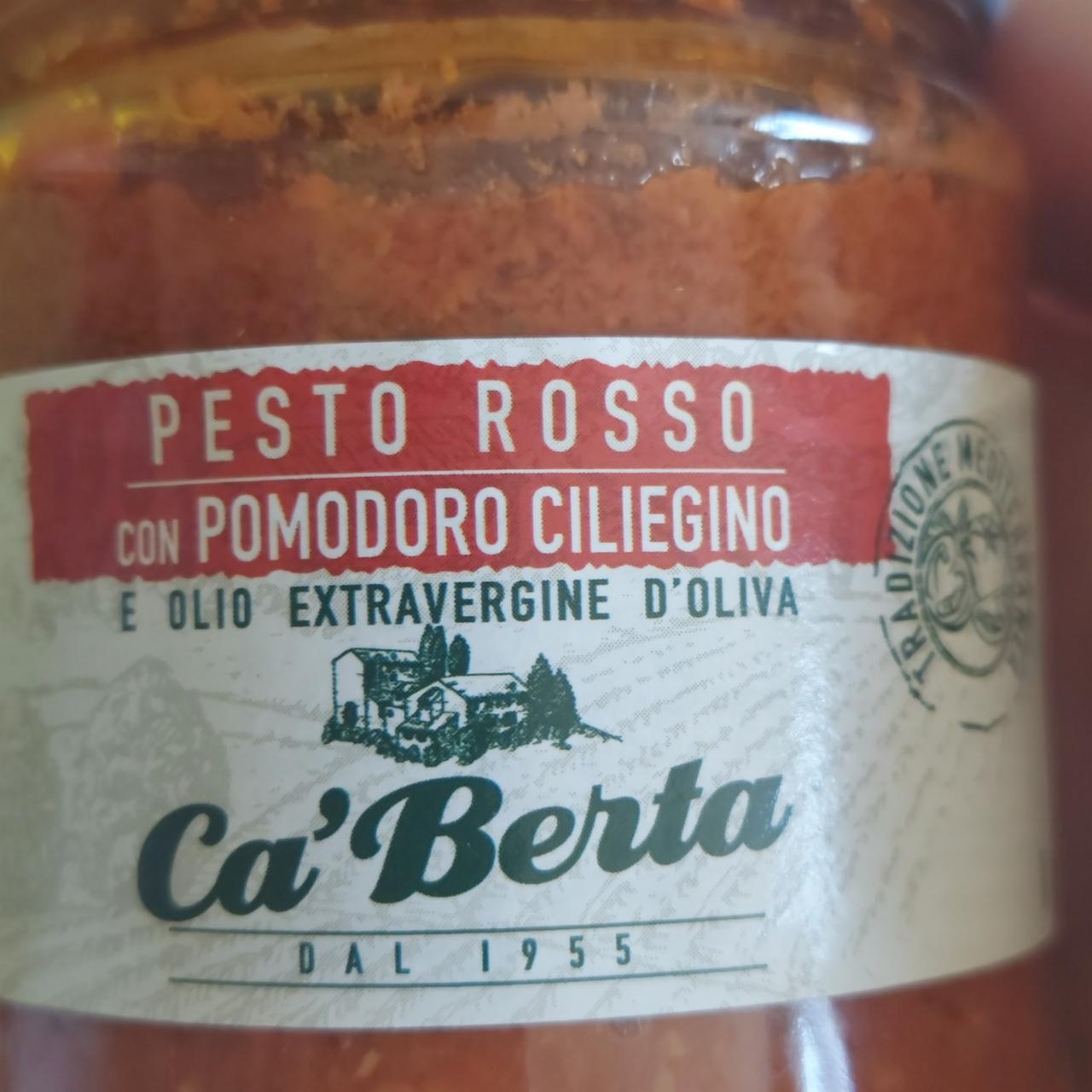 Zdjęcia - Pesto rosso con pomodoro ciliegino Ca'Berta