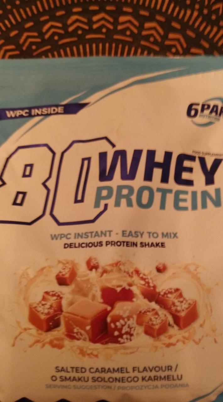 Zdjęcia - 80 whey protein saltet caramel