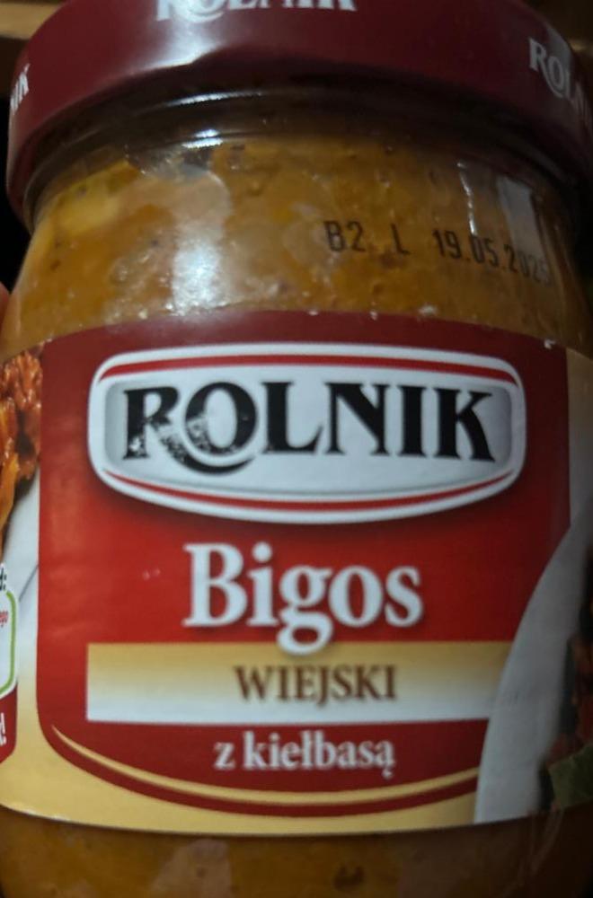 Zdjęcia - Bigos wiejski z kiełbasa rolnik