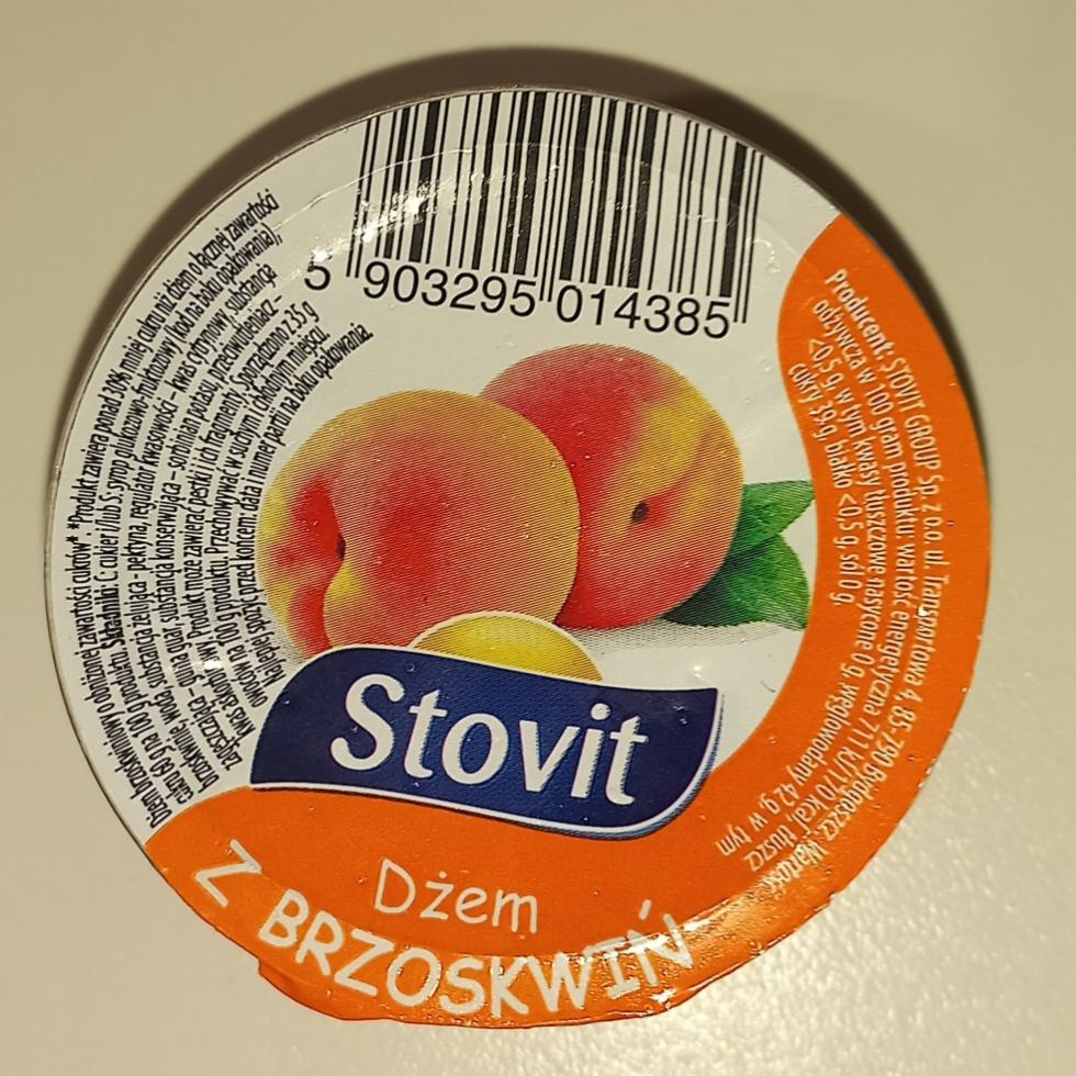 Zdjęcia - Stovit Dżem z brzoskwiń 25 g