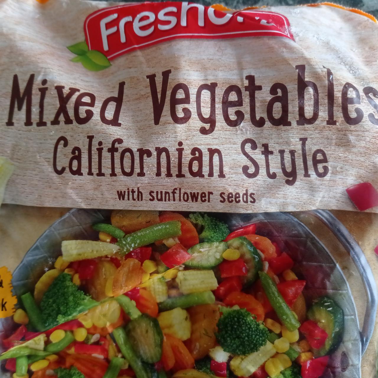 Zdjęcia - mixed vegetables californian style Freshona