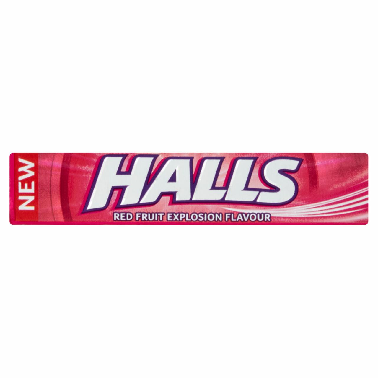 Zdjęcia - Halls Red Fruit Explosion Cukierki 33,5 g