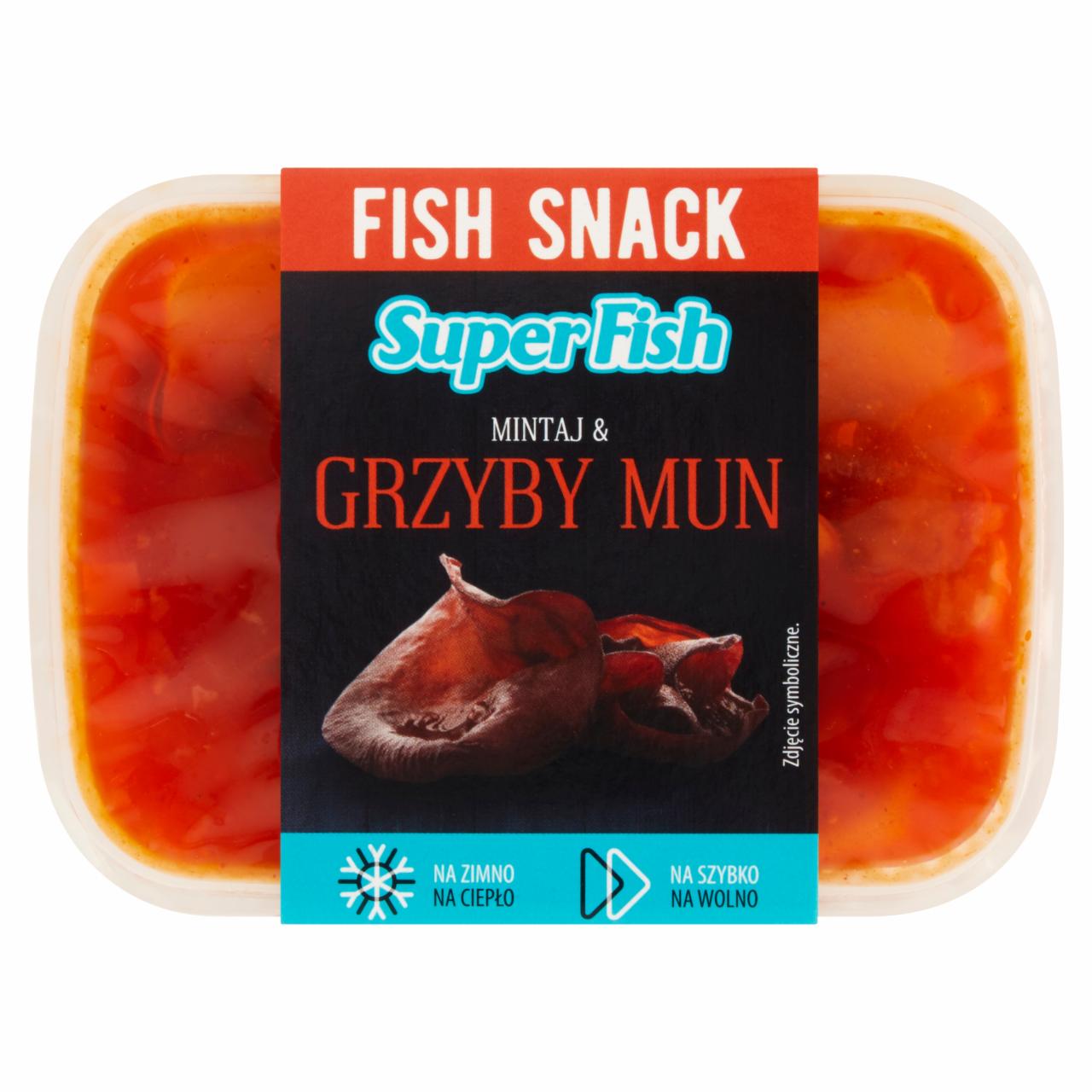 Zdjęcia - SuperFish Fish Snack Mintaj & grzyby mun 150 g