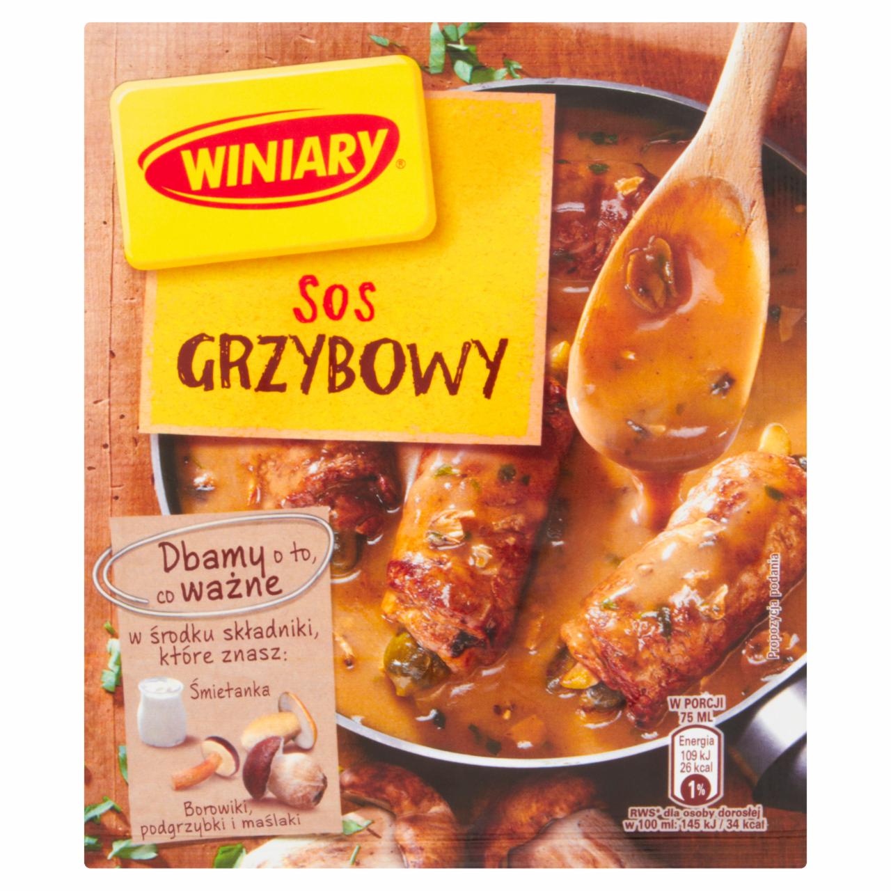 Zdjęcia - Winiary Sos grzybowy 28 g