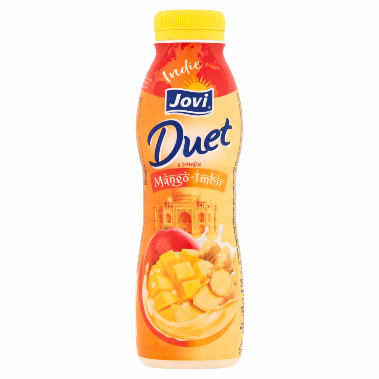 Zdjęcia - Jovi Duet Napój jogurtowy o smaku mango-imbir 350 g