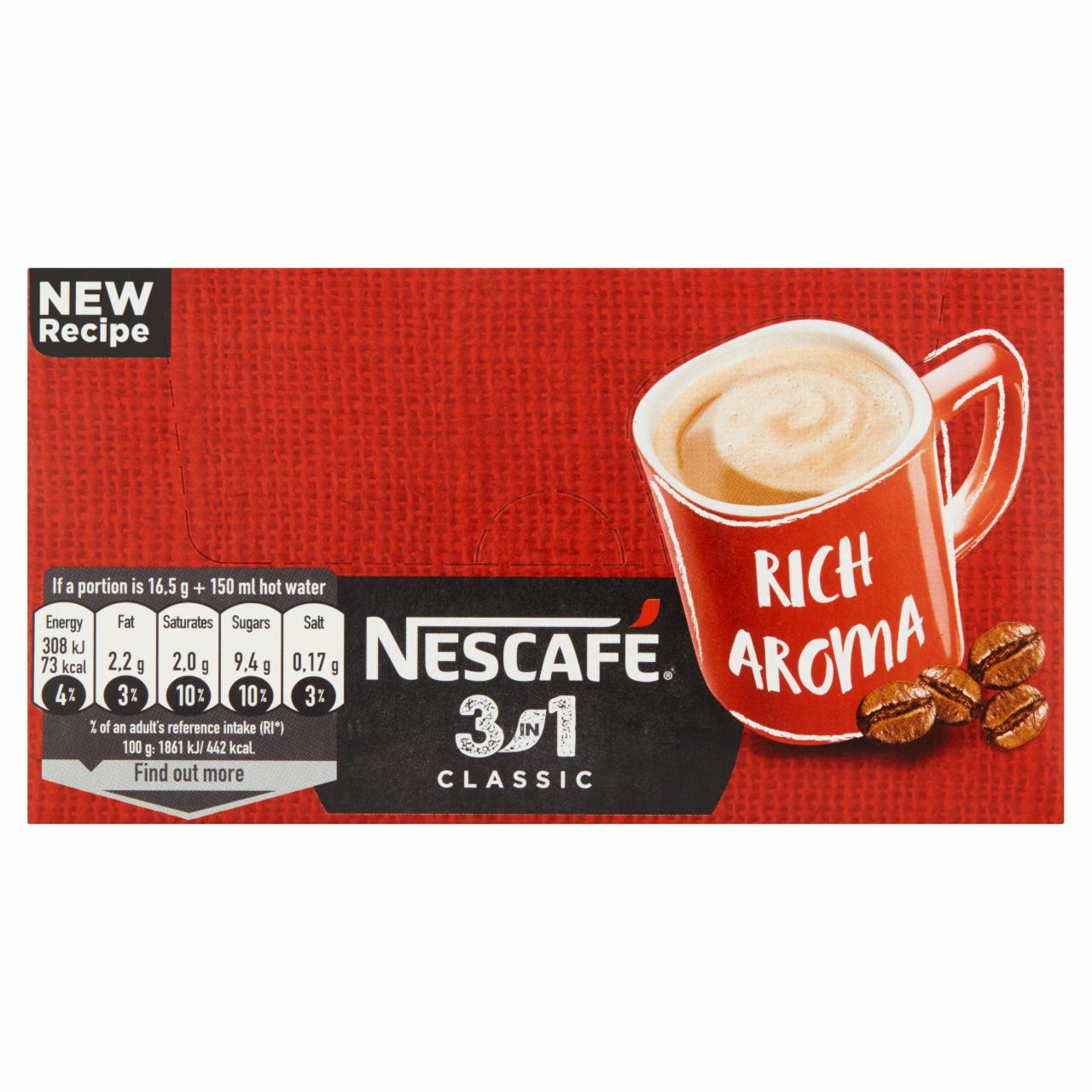 Zdjęcia - Nescafé 3in1 Classic Rozpuszczalny napój kawowy 462 g (28 x 16,5 g)