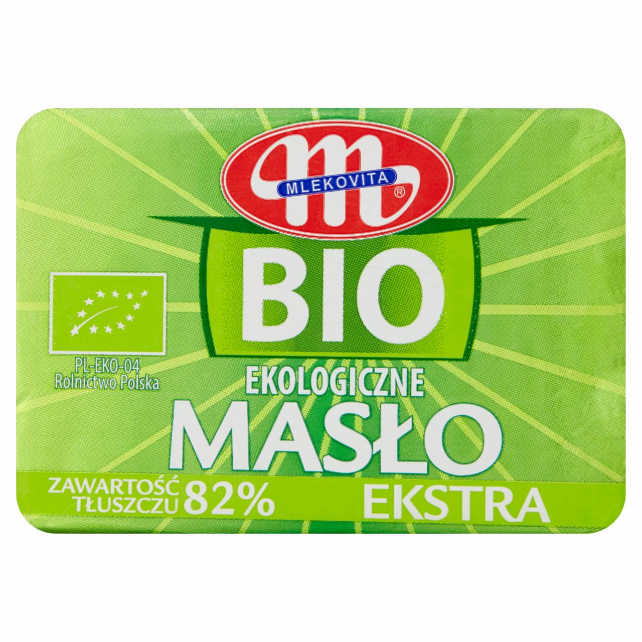 Zdjęcia - Mlekovita BIO Ekologiczne masło ekstra 100 g