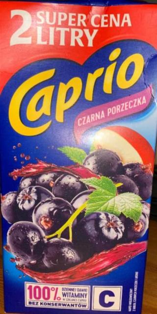 Zdjęcia - Caprio Napój czarna porzeczka 2 l