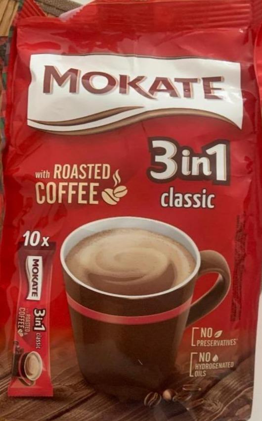 Zdjęcia - Mokate 3in1 Classic Rozpuszczalny napój kawowy w proszku 170 g (17 x 10 g)