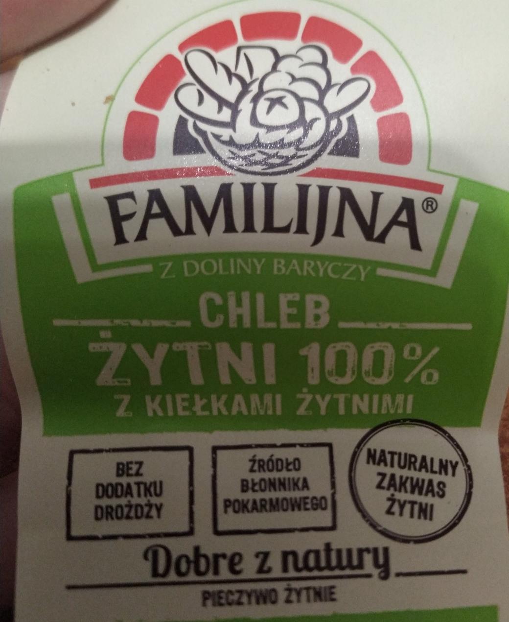 Zdjęcia - chleb żytni 100% z kiełkami żytnimi Familijna