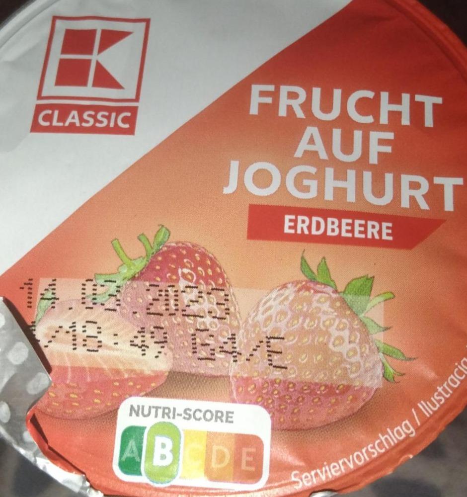 Zdjęcia - Frucht Auf Joghurt erdbeere Kaufland