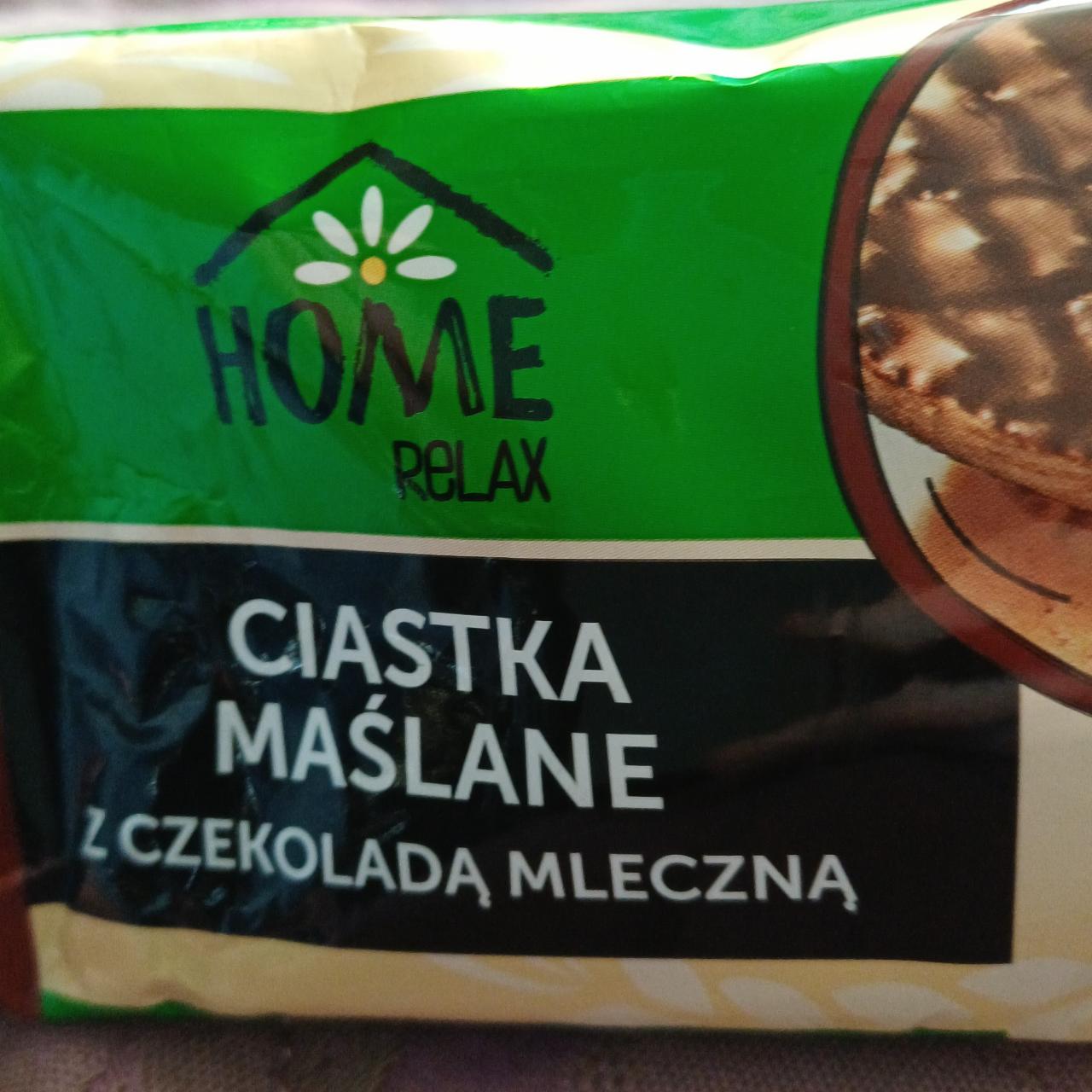 Zdjęcia - Ciastka maślane z czekoladą mleczną Home Relax