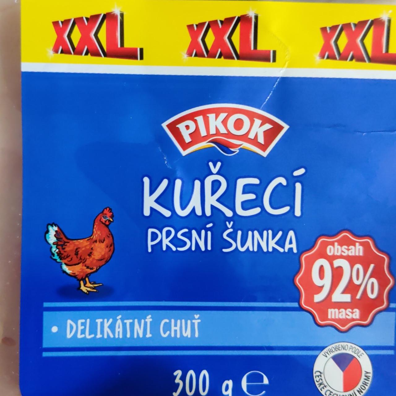 Zdjęcia - kuřecí prsní šunka 92% masa Pikok