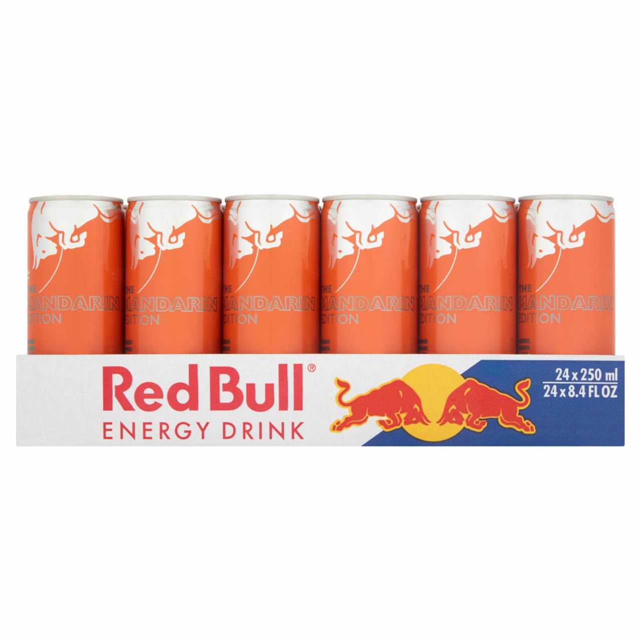 Zdjęcia - Red Bull Mandarynka Napój energetyczny 24 x 250 ml