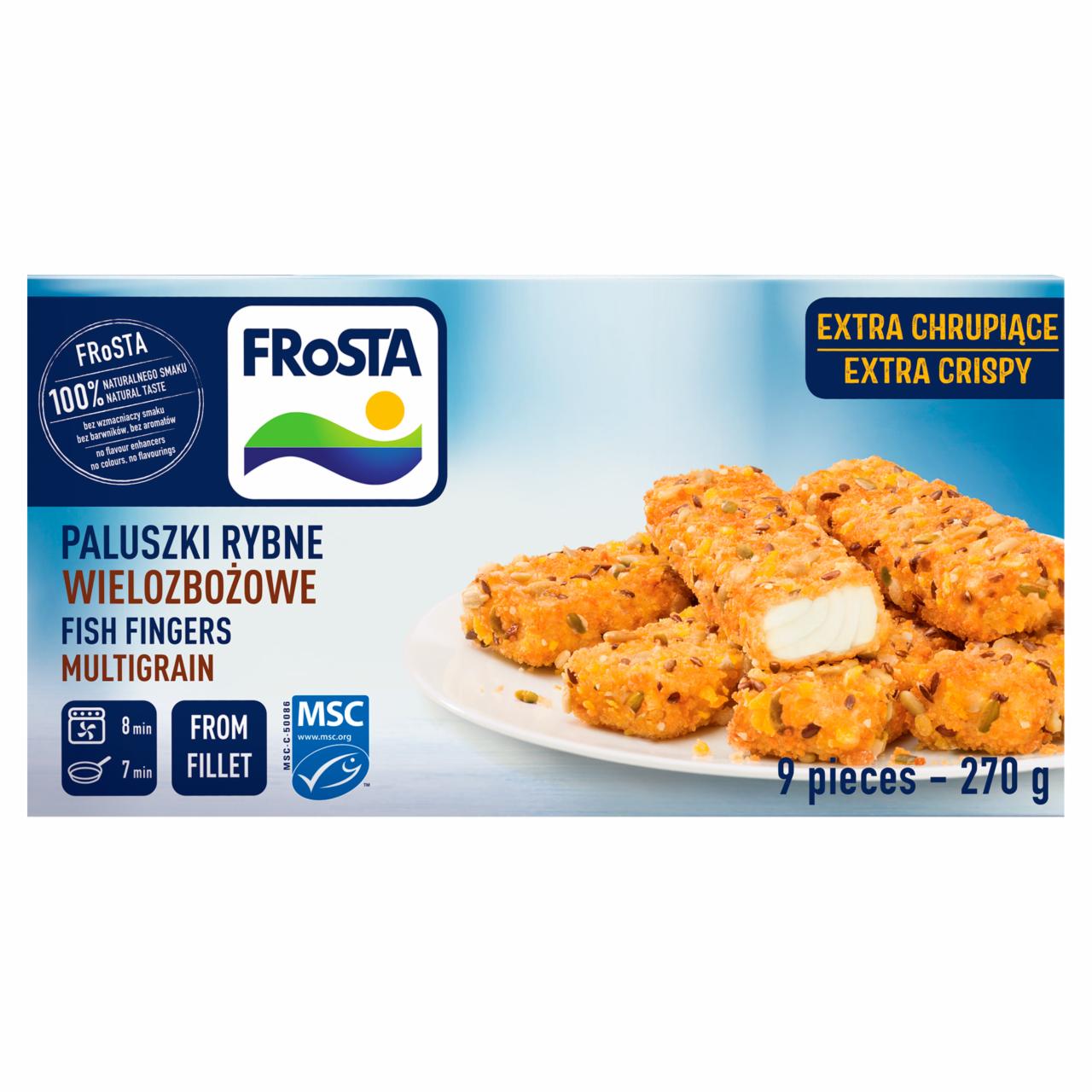 Zdjęcia - FRoSTA Paluszki rybne wielozbożowe 270 g (9 sztuk)