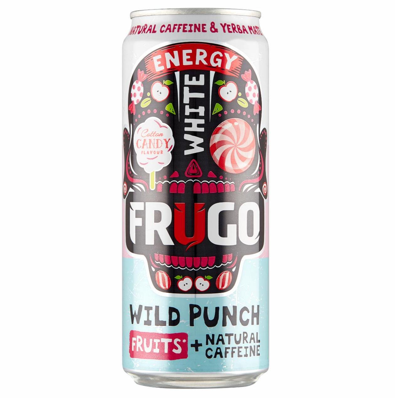 Zdjęcia - Frugo Wild Punch White Energy Gazowany napój energetyzujący 330 ml