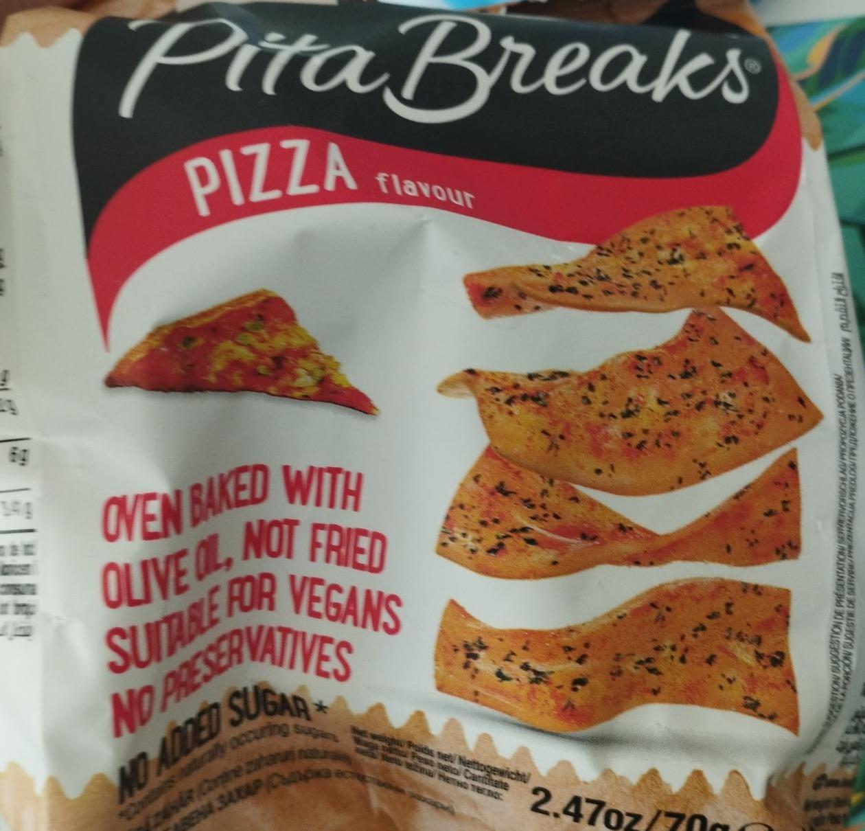 Zdjęcia - Przekąska o smaku pizzy Pita breaks