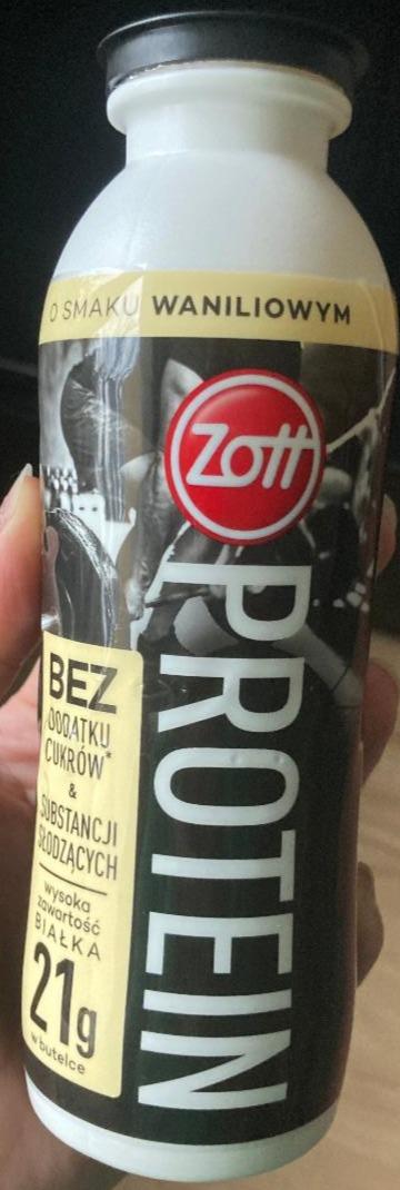 Zdjęcia - Zott Protein Napój mleczny wysokobiałkowy o smaku waniliowym