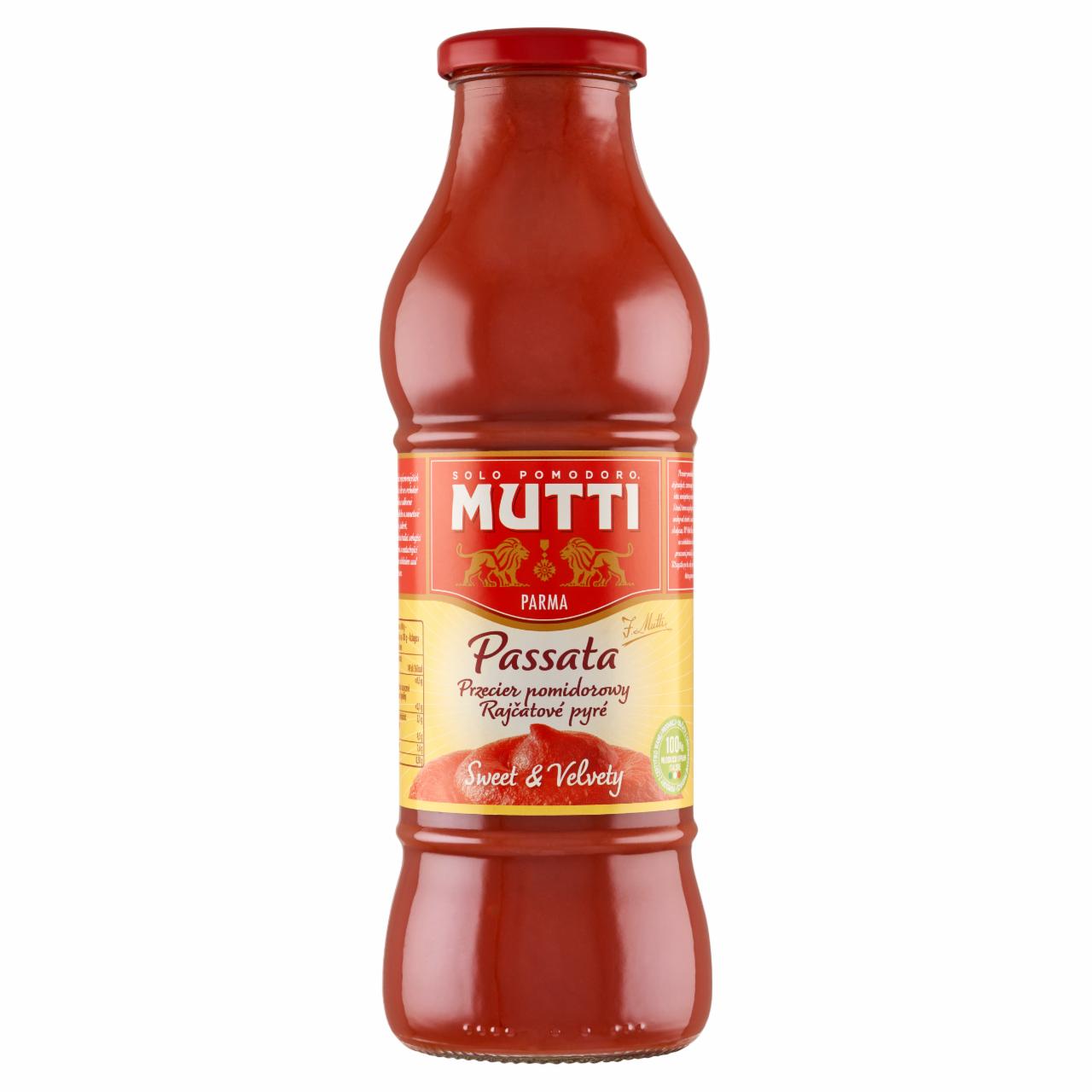 Zdjęcia - Mutti Passata przecier pomidorowy 700 g