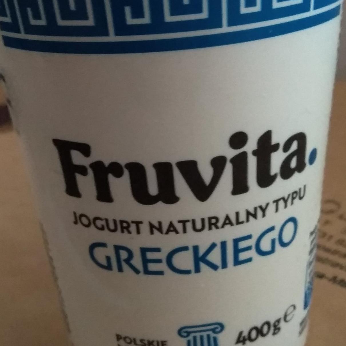 Zdjęcia - Jogurt naturalny typu greckiego FruVita