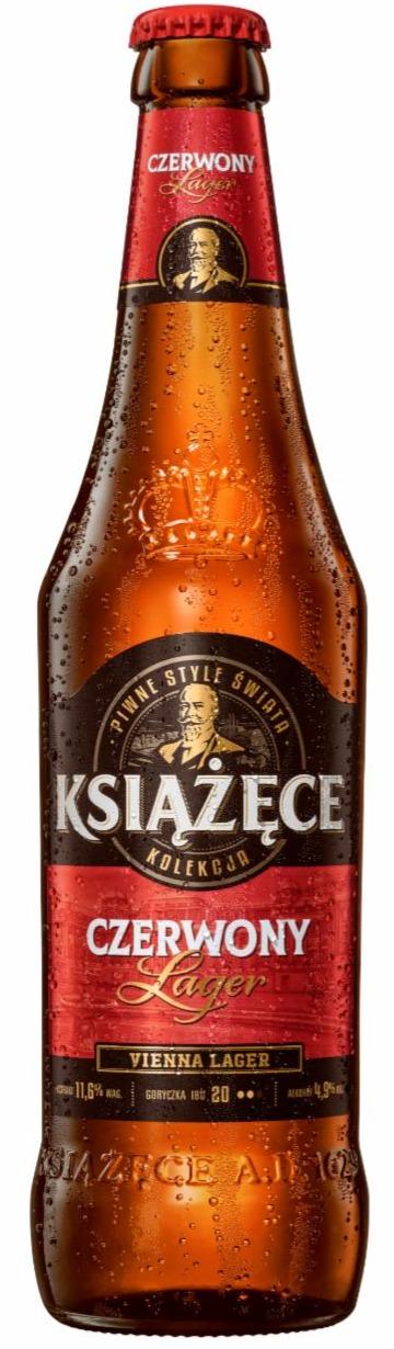 Zdjęcia - Piwo Czerwony Lager Książęce