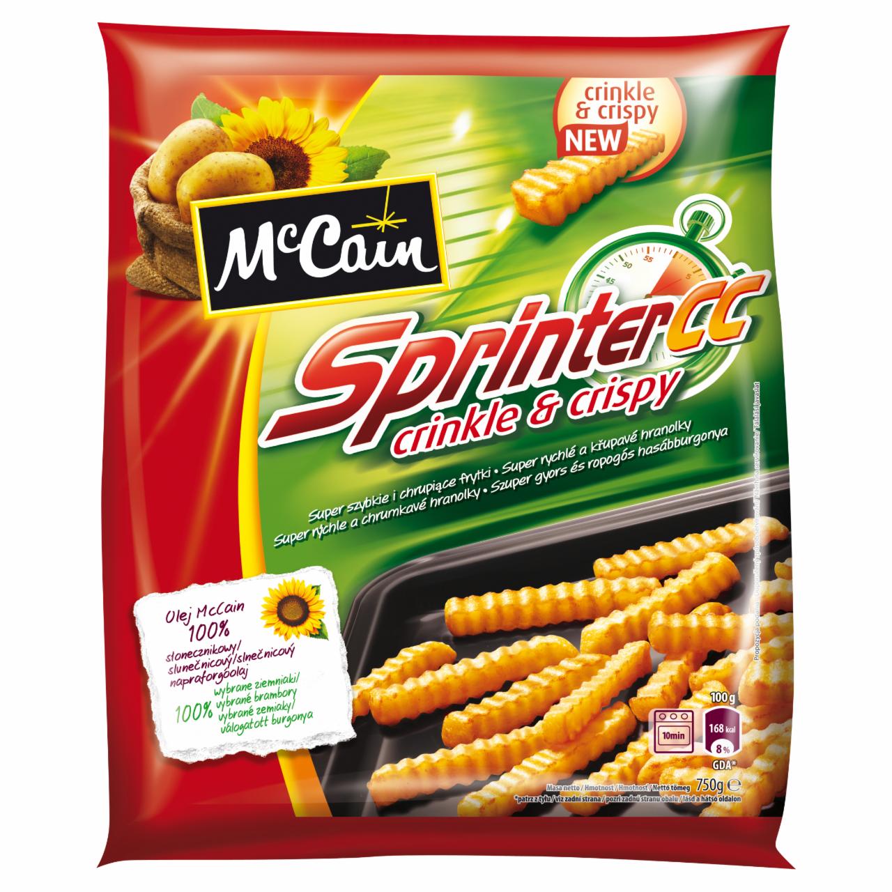 Zdjęcia - McCain Sprinter CC Crinkle and Crispy Superszybkie i chrupiące frytki 750 g