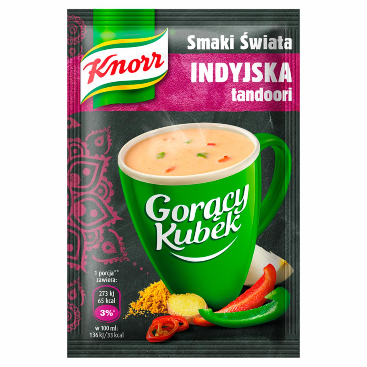 Zdjęcia - Knorr Gorący Kubek Smaki Świata Indyjska tandoori 15 g