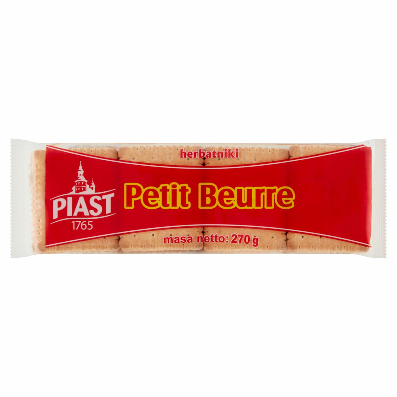 Zdjęcia - Piast Petit Beurre Herbatniki 270 g