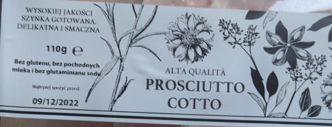 Zdjęcia - Prosciutto Cotto Alta Qualita