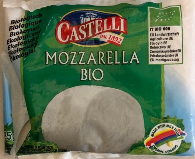 Zdjęcia - Castelli Ser Mozzarella bio 125 g