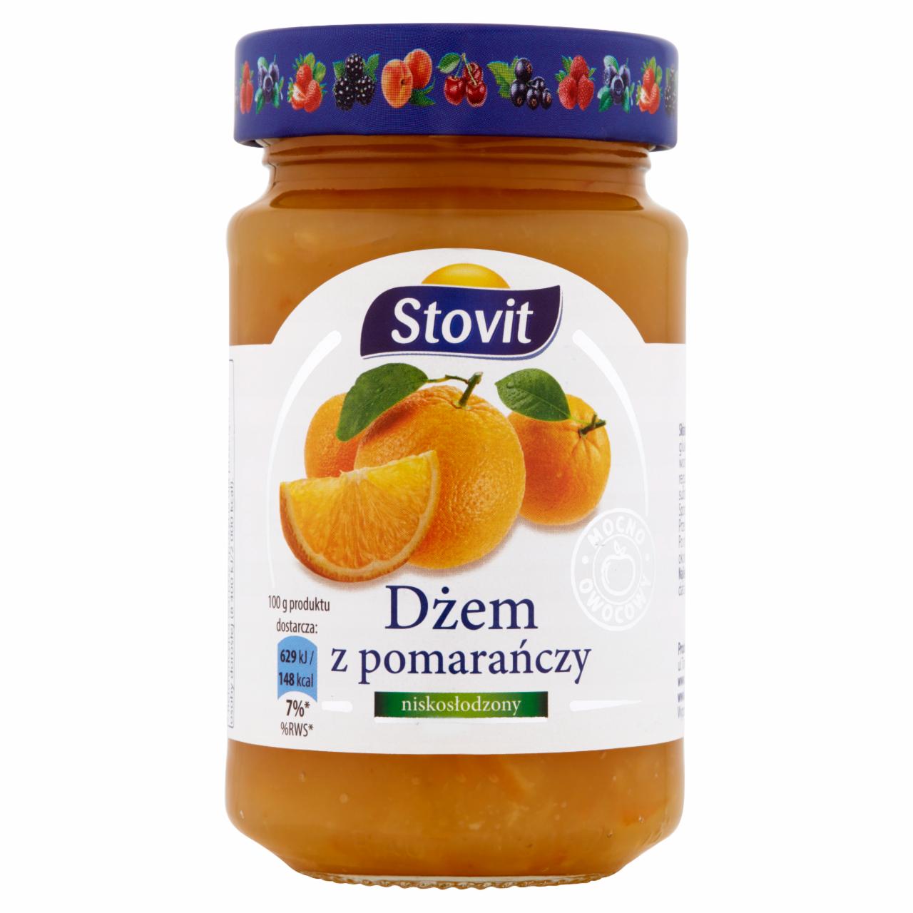 Zdjęcia - Stovit Dżem z pomarańczy niskosłodzony 260 g