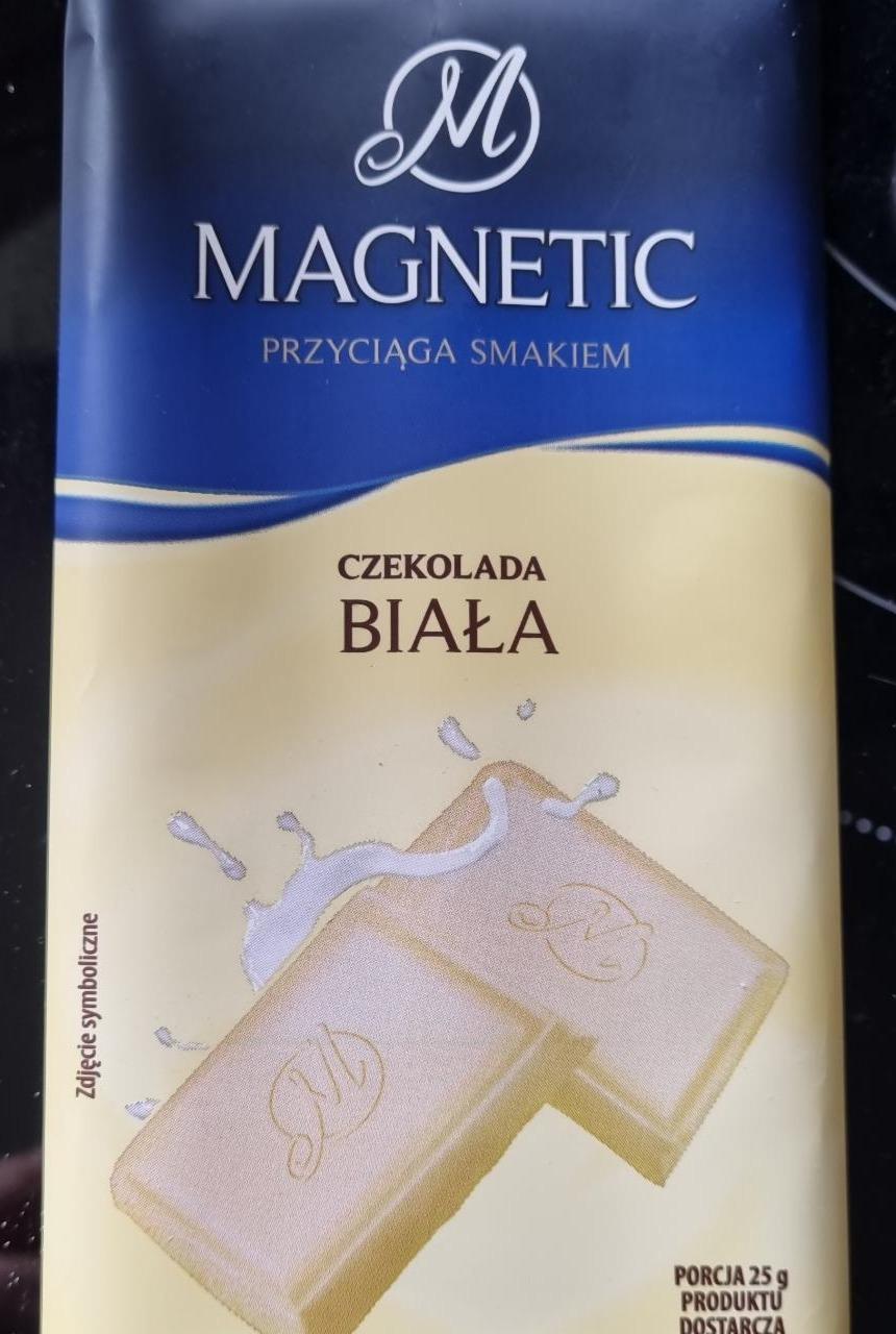 Zdjęcia - Czekolada Biała Magnetic