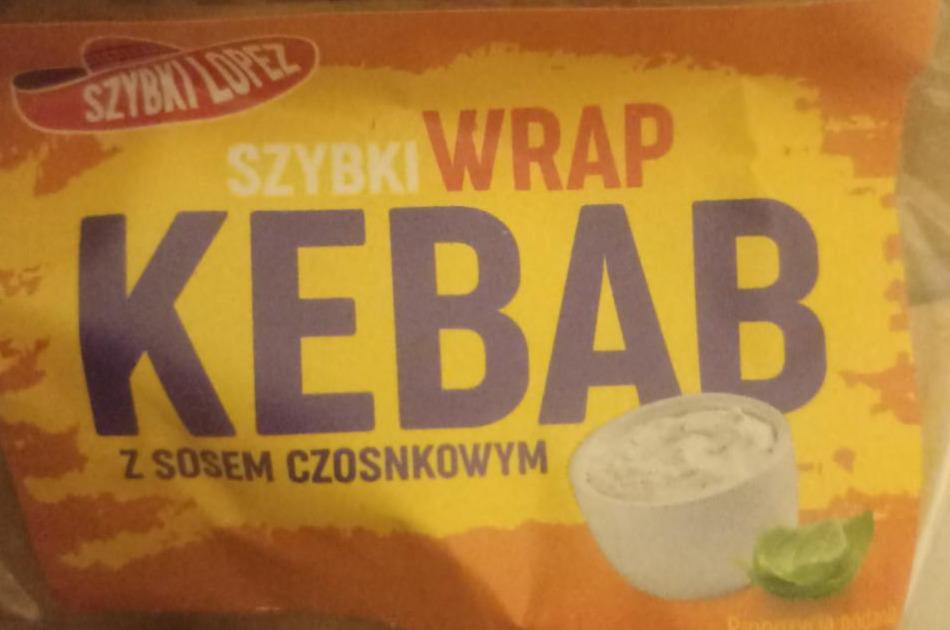 Zdjęcia - Szybki Wrap Kebab z sosem czosnkowym Szybki Lopez