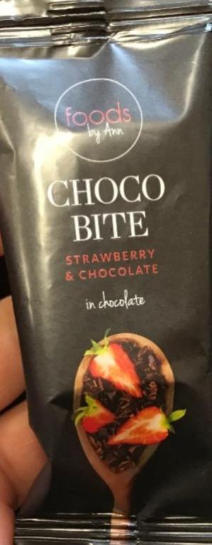 Zdjęcia - Choco bite strawberry & chocolate in chocolate Foods by Ann