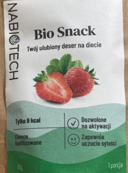 Zdjęcia - NabioTech Bio Snack truskawka