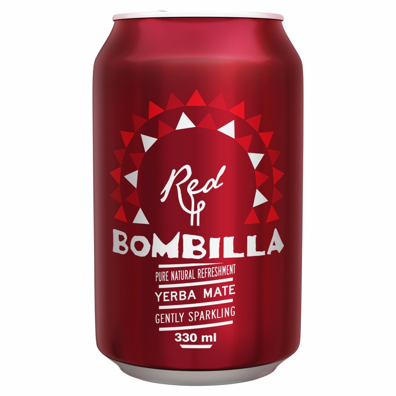 Zdjęcia - Bombilla Red Napój energetyzujący na bazie yerba mate lekko gazowany 330 ml