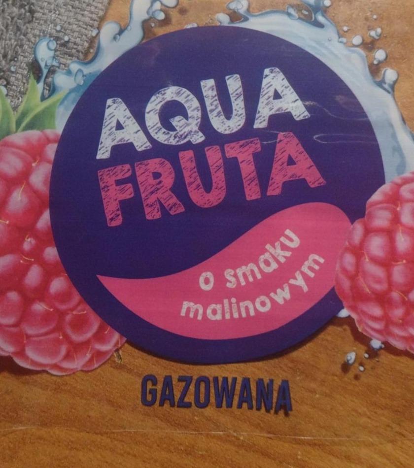 Zdjęcia - woda gazowana o smaku malinowym aqua fruta