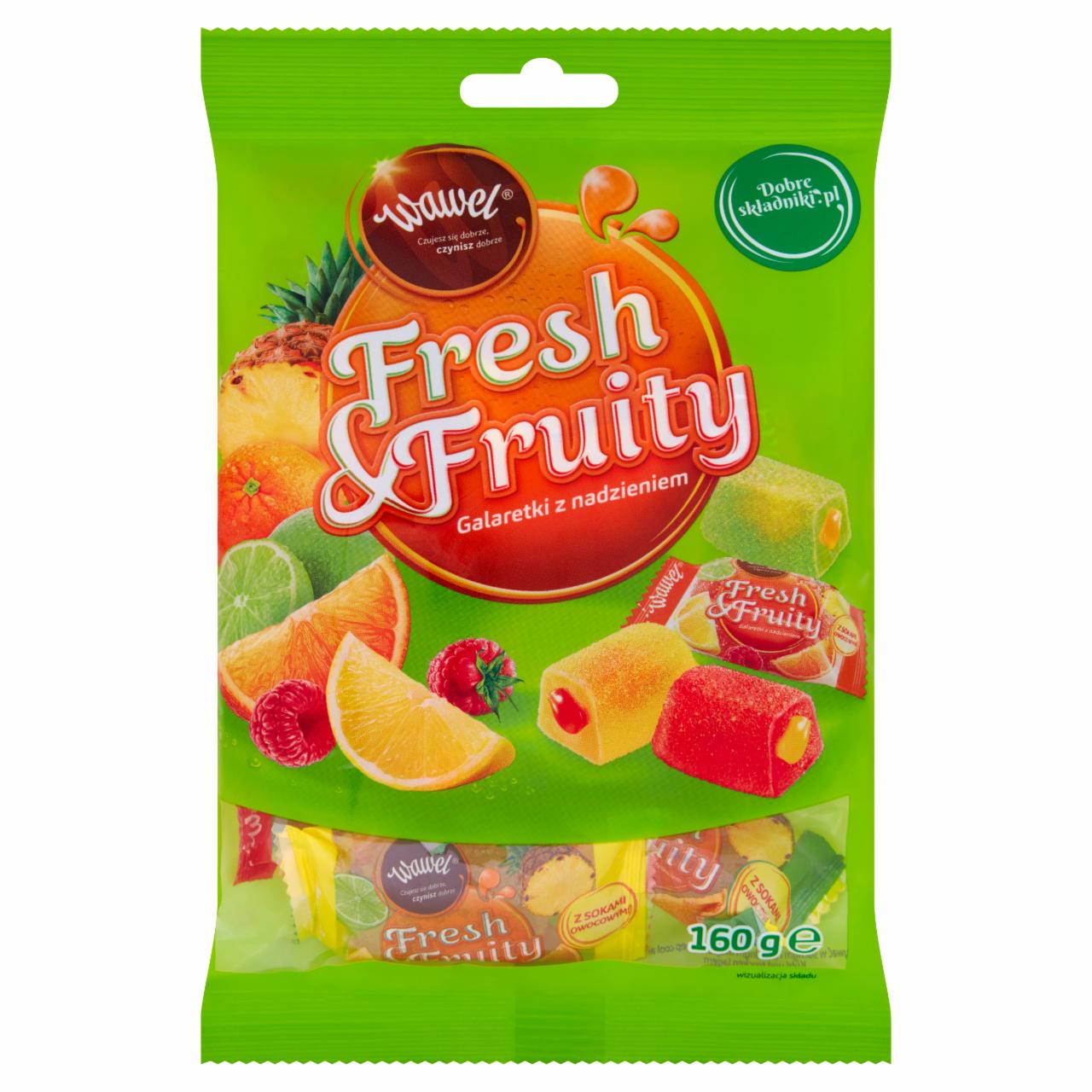 Zdjęcia - Galaretki z nadzieniem 160 g Fresh & Fruity Wawel