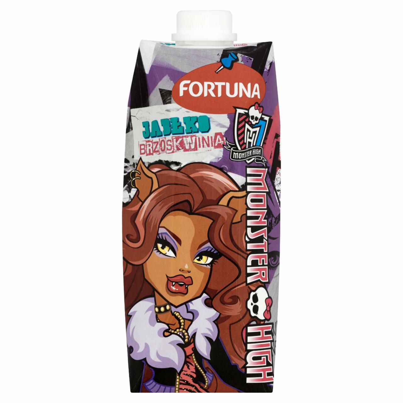 Zdjęcia - Fortuna Monster High Jabłko brzoskwinia Napój 500 ml