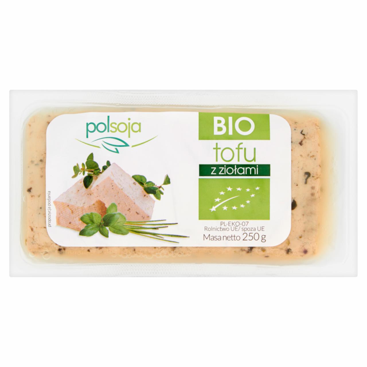 Zdjęcia - Polsoja BIO Tofu z ziołami 250 g