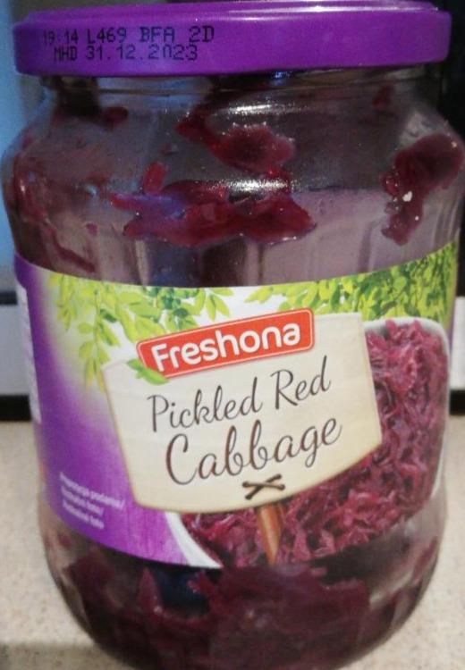 Zdjęcia - Pickled red cabbage Freshona
