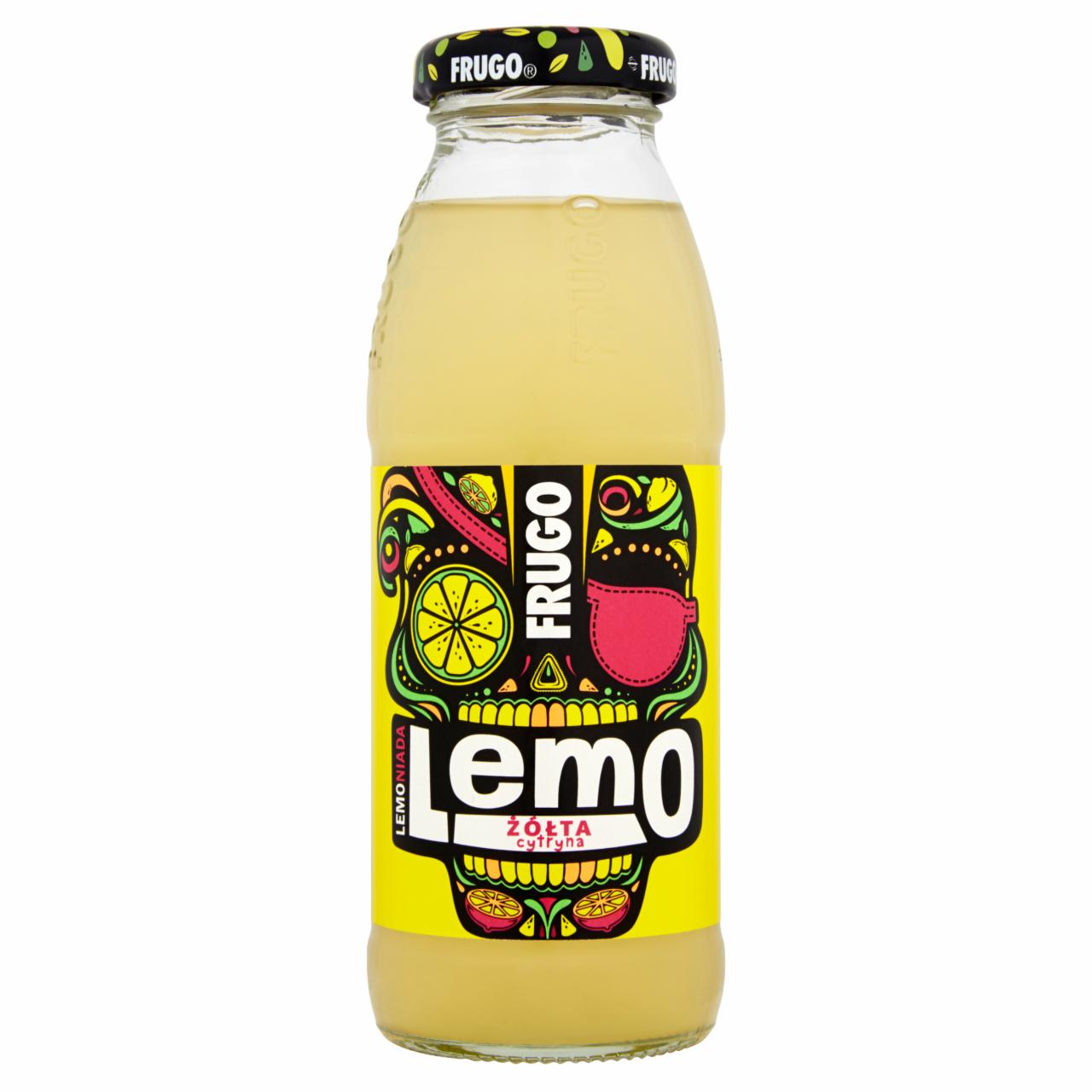 Zdjęcia - Frugo Lemo Lemoniada Żółta cytryna Napój niegazowany 250 ml