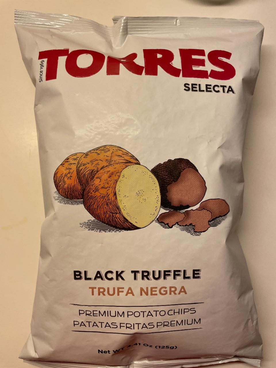Zdjęcia - Black truffle chips Torres