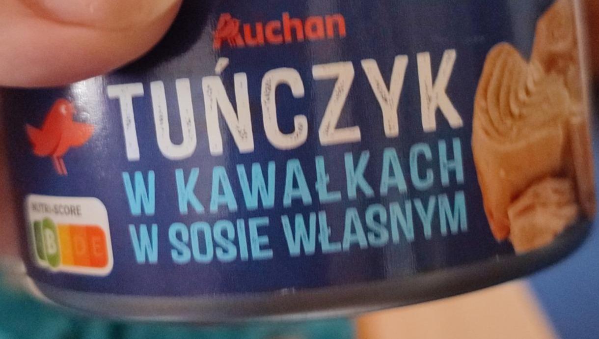 Zdjęcia - Tuńczyk kawałki w sosie własnym Auchan