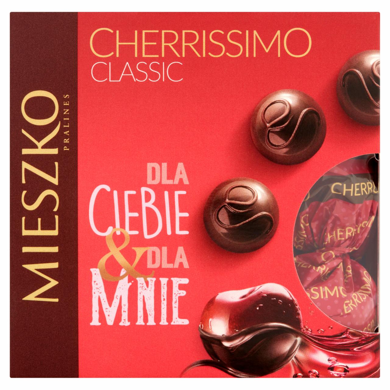 Zdjęcia - Mieszko Cherrissimo Classic Dla Ciebie & Dla Mnie Praliny z wiśnią w alkoholu 236 g