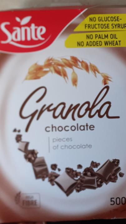 Zdjęcia - Granola chocloate sante